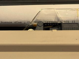 Maquina escribir olivetti