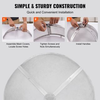 Parascintille Rotondo per Braciere 36", Copertura