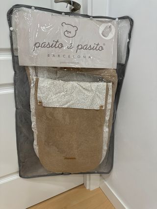 Saco pasito a pasito beige universal