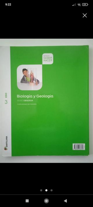 Biología y Geología 3 Eso