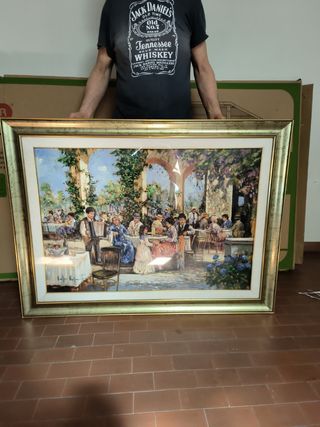 Dipinto Olio su Tela "Eniko Esposito"