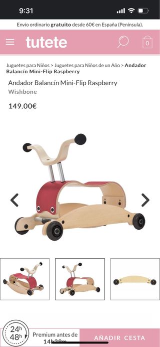 Balancin, correpasillos