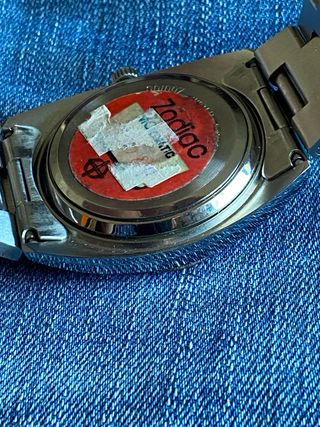 Reloj vintage NOS Zodiac SST 36000 cal. 86