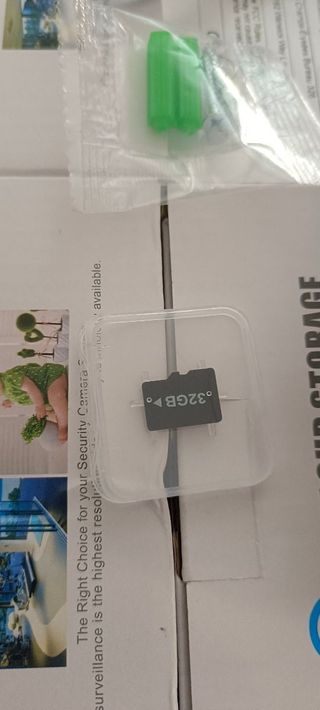 2 Cámara vigilancia 360 + 2 SD 64gb. Unidades