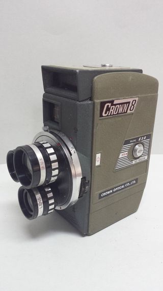Filmadora 8mm Crown 8 E3B