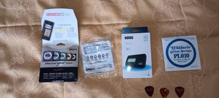 Guitarra eléctrica y amplificador