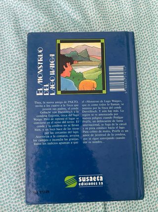 Libro infantil “el monstruo del lago Waiga”