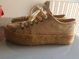 Sneakers donna in tela n.39