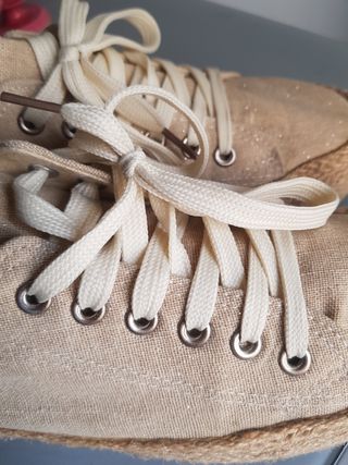 Sneakers donna in tela n.39