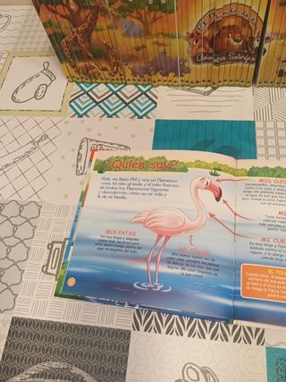 Colección de animales de la selva