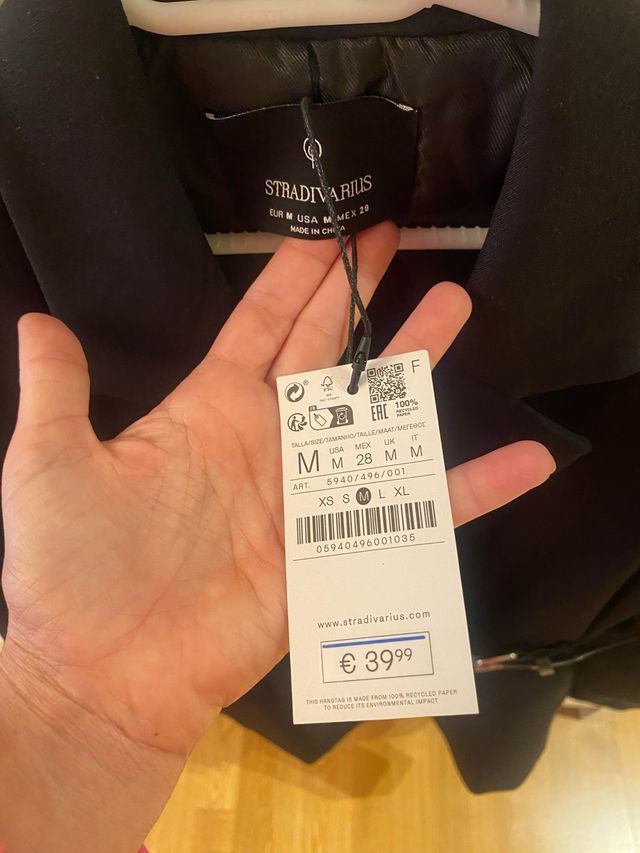 Americana vestido Stradivarius