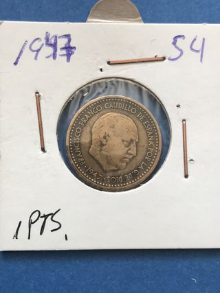 Monedas, billetes, España.