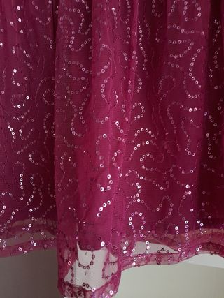 Falda de tul con lentejuelas Fiesta