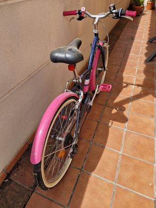 Bicicleta Btwin 24" 6 velocidades