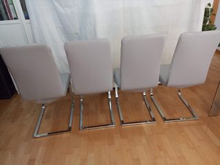 4 sillas de comedor