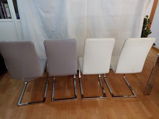 4 sillas de comedor