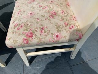 4 sillas restauradas a mano