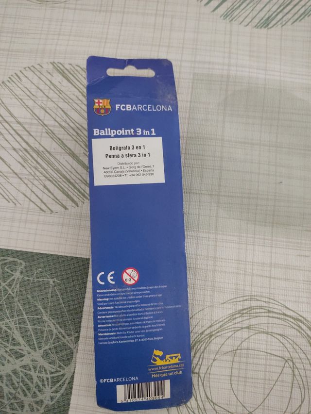 Bolígrafo,sello FC Barcelona