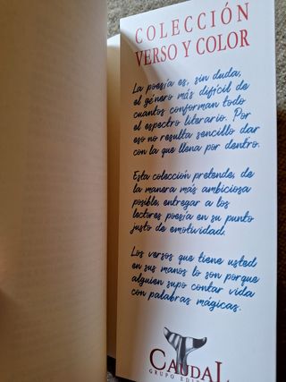 La funambulista. Poemario