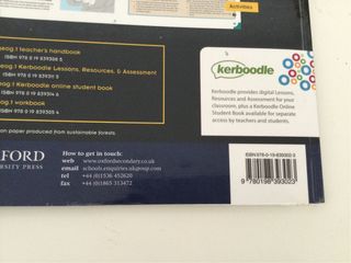 2 libros de texto geografia en inglés