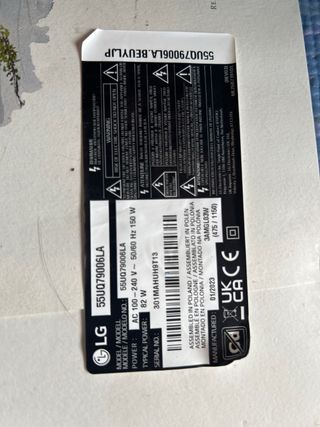 55UQ79006LA LG smart tv