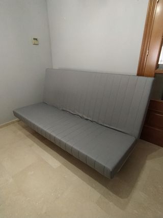 Sofá cama 3 plazas  rojo