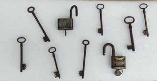 Llaves y Candados antiguos.