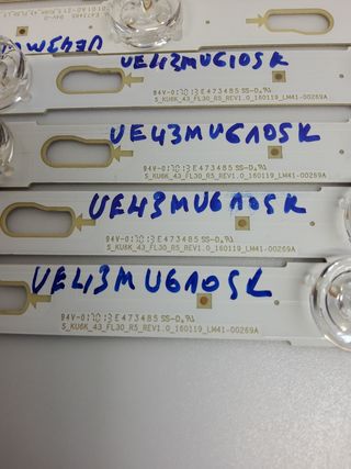 Tiras leds samsung UE43MU6105K ORIGINAL