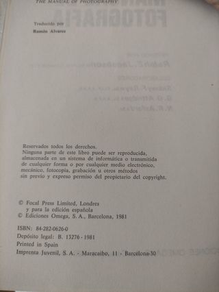 Manual de fotografía