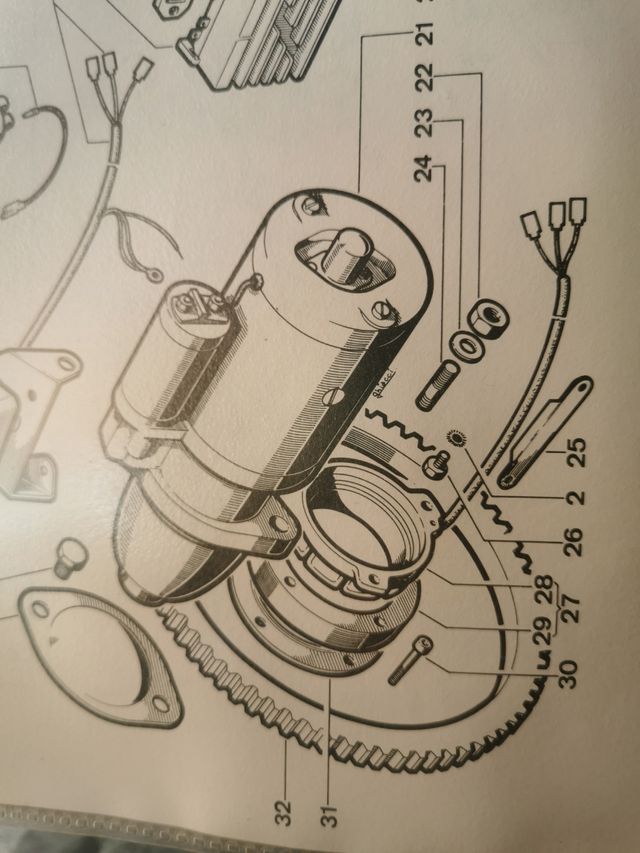 Motorino avviamento slanzi