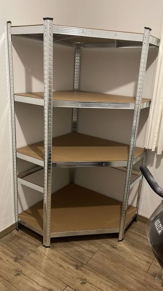 Conjunto 3 estanterias metálicas NUEVAS