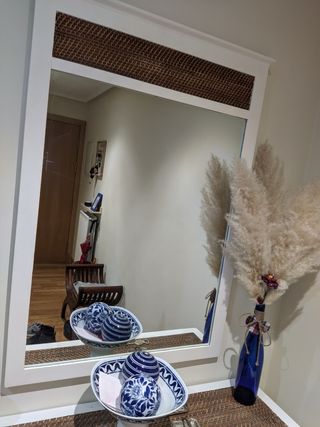 Recibidor con espejo