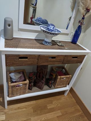 Recibidor con espejo