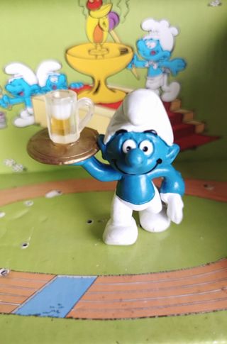 Puffo puffi custom con birra 🍺
