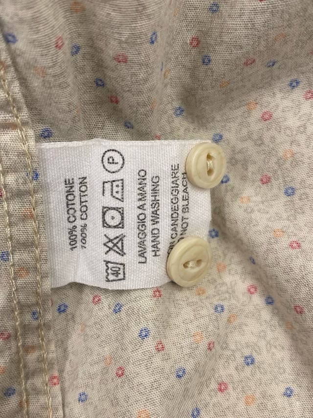 Camicia uomo “Alessandro Lamura” 100% cotone TG. L