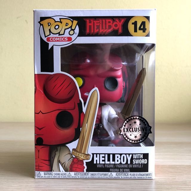 FUNKO POP HELLBOY WITH SWORD
