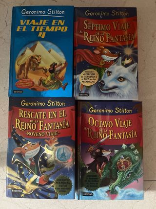 Libros saga Geronimo Stilton -