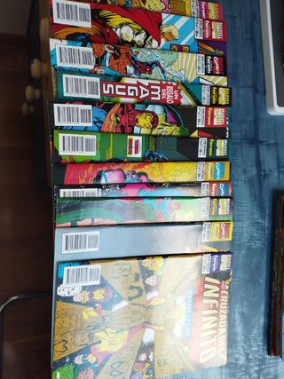 La cruzada del infinito Marvel comics