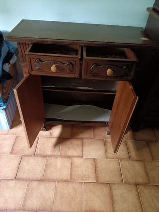 Mobile credenza legno da restaurare vint