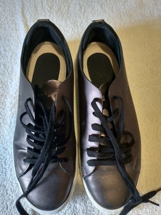 BAMBAS DE MUJER/LACOSTE 37/PIEL