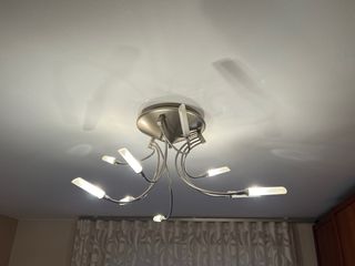 Juego de lámparas de dormitorio (mesilla y techo)