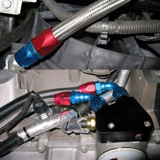 Kit adaptador  aceite  bloque motor serie LS