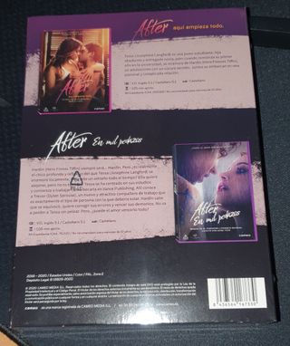 Pack Saga After 1 y 2 DVD