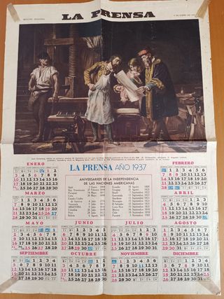 Almanaque antiguo
