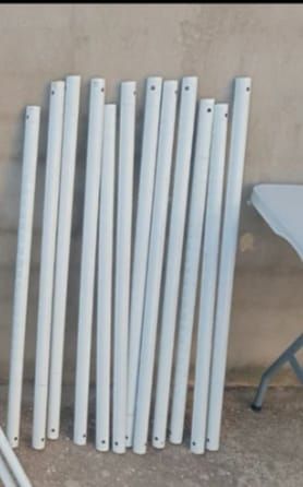 Juego de 12 herrajes perimetrales piscina INTEX