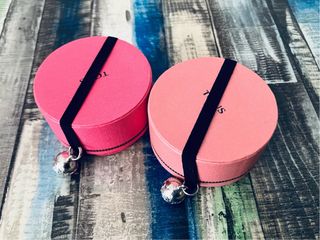 Pack 2 Cajas Joyeros Pequeños Tous Rosa Cascabel 