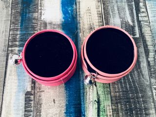 Pack 2 Cajas Joyeros Pequeños Tous Rosa Cascabel 