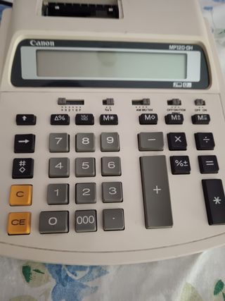 Calcolatrice Canon mp120 DHintage
