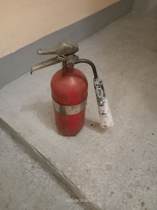 Extintor americano años 50