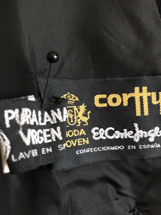 Chaqueta negra El Corte Inglés